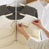 Cabide de Cinco Camadas Sem Costura para Camisetas e Camisas, Armazenamento Doméstico, Empilhável, Multicamadas, Economizador de Espaço, Cabide Antiderrapante