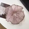 Goma para el pelo de organza con lunares dulces, estilo súper hada, para mujer, suave liga de encaje para moño o coleta baja, accesorio para el cabello