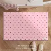 Alfombrilla de baño de estilo coreano color crema con forma de estrella, alfombrilla de tierra de diatomeas absorbente de agua y de secado rápido, alfombrilla antideslizante para pies para baño y aseo