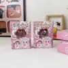 Novo chaveiro pingente de pata de gato fofo, pingente de boneca com óleo, pingente de chaveiro de desenho animado fofo de alto valor