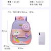 Bolsa Infantil Desenho Menino Pequeno Respirável Mochila Escolar Jardim de Infância Fofa Bebê Jardim de Infância Pré-Escolar Mochila Menina Pequena