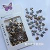Joyería de Aleación para Arte de Uñas Japonés Accesorios de Aleación Mixtos Lazo Oso Irregular Hueco Joyería de Metal