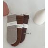 2022 calcetines apilables nayean otoño nuevos calcetines de longitud media para mujer color liso color Morandi hilo plato recto calcetines apilables calcetines para mujer