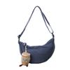 Venta al por mayor de fábrica Familia U con bolsa de dumplings para mujer verano 2024 nuevo bolso bandolera de nailon bolsa pequeña de tela Joker