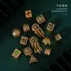 Pulsera Antigua China de Cuentas de Mahjong Pulsera diy Pirámide Sabiduría Misteriosa Correa de Cuentas Simbólicas Accesorios