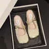 Confortáveis Sapatos Mary Jane Lantejoulas de Nicho High-End para Mulheres, Novo Estilo de Primavera 2026 para Noite, Mules Elegantes de Bico Fechado
