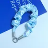 Huayang Sensación de Alta Gama Liga para el Cabello Intestino Grueso Correa para el Teléfono Pulsera de Muñeca Popular Transfronteriza Correa para Colgar en Mochila Fabricante Venta al por Mayor