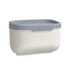 Caja de Pañuelos para Baño Portapañuelos Impermeable para Inodoro Estante de Almacenamiento Caja para Servilletas de Papel Tubo de Papel Higiénico Montado en Pared Almacenamiento Baño Zhao Zhi Li