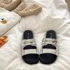 Sandalias Plateadas Retro Estilo Francés sin Cierre para Mujer, Nuevo Modelo Verano 2025, Estilo Hada Perezoso de Suela Suave, Adecuadas para Combinar con Vestidos