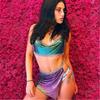 Conjunto de Vestido Sexy Prateado Brilhante Sem Alças para Mulheres 2025 Verão Europeu e Americano Nightclub Lbz999