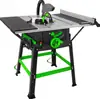 Mesa deslizante para carpintería, riel de mesa largo, banco de trabajo, sierra de mesa para carpintería de 10 pulgadas, máquina de corte pequeña, sierra de panel multifunción