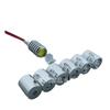 Fuente de luz ambiental para coche de 12V, tira guía de luz, fuente de luz de aleación de aluminio de alta potencia, fuente de luz monocromática