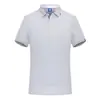 Camisa tipo polo de algodón mercerizado elegante para hombre Se puede imprimir Ropa de trabajo Logo impreso Bordar Ropa de trabajo en equipo Camiseta de manga corta de verano