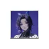 Anime Japonés y Coreano Demon Slayer Broche Divertido Insignia de Metal Accesorios para Ropa Pines de Solapa Patrón Geométrico Redondo Venta al por Mayor de Fábrica