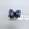 Tela de Cuadros Flor de Cinco Pétalos Hecha a Mano Lazo Relleno de Algodón Accesorios para el Cabello DIY, Decoraciones para Zapatos y Sombreros, Materiales y Accesorios para Decoración de Fundas de Teléfono