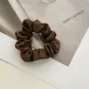 Anillo para el cabello de intestino grueso con lazo negro de alta calidad de Corea del Sur, cuerda para el cabello de bola femenina, cuerda para el cabello duradera y muy elástica, accesorios para el cabello