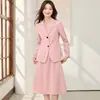 Moda Elegante de Alta Gama para Otoño 2026 Traje Formal de Chaqueta Vestido Ropa de Trabajo Conjunto de Traje para Mujer