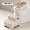 Asiento de Inodoro Infantil para Niños Pequeños Asiento Auxiliar Simple para Inodoro Instalación Gratuita Cojín para Inodoro Infantil Inodoro Infantil con Cubeta Anti-Salpicaduras de Orina y Heces