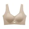 Popular Ropa Interior sin Costuras para Mujer, Push-Up para Pechos Pequeños, Anticaída, Sin Aros, Chaleco Sujetador Retractor de Senos para Otoño e Invierno