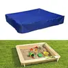 Fabricante personalizado jardim pátio quadrado multi-colorido brinquedo infantil caixa de areia capa jardim pequeno banho impermeável guarda-sol