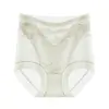 Calcinha sexy de renda com cintura média, formato V, levanta bumbum, leve, respirável, toque macio, cor nude fosco, alta elasticidade, cobertura total, anti-pinçamento, lingerie feminina 86593