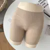 Shorts de Seguridad Cruzados en la Cintura para Mujer, Antiexposición, Bordes que No se Enrollan, Ropa Interior sin Costuras, Estilo Delgado de Verano, Se Pueden Usar como Shorts Exteriores