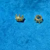 Retenção de Cor Elevada Ouro 14K Preenchido Micro-Pavimentado Zircônia Coroa Cruz Espaçador Cristal Acessórios Pulseira Colar DIY Acessórios de Contas