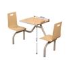 Mesa y Sillas Rectangulares de Comedor para Empleados de Empresa, Estilo Chino, para Cuatro Personas, de la Escuela de Muebles Yicai, Restaurante de Comedor Escolar