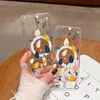 Estilo Artístico Japonês e Coreano Mais Vendido Folhas de Outono Capa de Celular Samsung S24Plus Transparente Magnética S25 Capa Dura de Acrílico