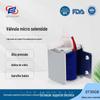 Válvula solenóide miniatura 0730Gb personalizada, válvula de liberação rápida, válvula solenóide normalmente fechada, válvula de liberação do dispensador de água com esfigmomanômetro
