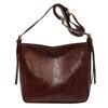 Bolso de mensajero de nuevo estilo, bolso de piel sintética suave para mujer, moderno, sencillo, pequeño, cuadrado, retro, de gran capacidad, informal, para hombro