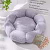 Tapete para Pet, Manta Quente de Pelúcia para Cachorro no Inverno, Usável em Todas as Estações, Tapete para Gato, Tapete para Cachorro, Almofada Dupla Finalidade para Pet, Almofada de Sofá