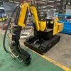 Carro de cincelado con revestimiento incorrecto de 1 segundo con máquina cinceladora de túnel de pulverización Máquina cinceladora automática multiespecificación
