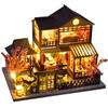 Casa de Campo DIY Tianyu Modelo de Villa Quebra-cabeça Mover o Cérebro Brinquedo de Montagem Manual Presente Criativo de Aniversário para Meninas