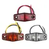 Canri Supplies Luzes Laterais de Caminhão Piranha com 2 LEDs de Alta Qualidade, Luzes de Sinalização LED, Piscas à Prova d'Água para Modificação de Caminhão
