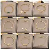 Centenas de Pulseiras Meichen Europeias e Americanas Ouro 18K Não Desbota Aço Titânio Femininas Simples e Versáteis Ins Personalizadas Moda Joias de Mão