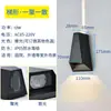 Lámpara de Pared Exterior Hotel Columna Exterior Impermeable Pasillo Escaleras Patio Lámpara de Pared Led Exterior Lámpara de Pared de Balcón