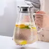 Chaleira de Água Fria de Grande Capacidade Doméstica Vidro Resistente ao Calor Alta Temperatura À Prova de Explosão Copo de Água Fervida Resfriada Conjunto de Bule