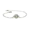 Pulseira de Aço Inoxidável Aromaterapia Transfronteiriça, Pulseira Pequena Mini, Elegante Joia de Festa de Feriado para Mulheres