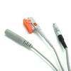4P Remo Metal Macho a Pinza ECG + Aguja de Electrodo 2.0 con Línea de Fisioterapia Sr Accesorios de Línea para Instrumento de Fisioterapia ECG
