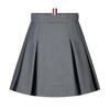 TB Saia Curta Nova de Verão Feminina Saia Plissada Saia Casual Estilo Academia Clássico Versátil Saia Shorts de Lã