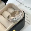 Anel Feminino Ajustável S925 Prata Esterlina Retrô Europeu e Americano Escovado Fashion Simples Luxo Leve High-End Versátil