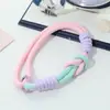 Lanyard Llavero de Bloques de Color Transfronterizo, Colgante para Funda de Teléfono a Juego de Colores, Accesorio Colgante de Muñeco de Peluche para Bolso