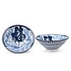 Taza de té creativa azul y blanca, taza de té Kung Fu, taza de té de cerámica japonesa Master Cup, taza de té individual retro, taza de té de porcelana azul y blanca