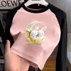 Ropa interior térmica para niñas 2026 Otoño/Invierno Nuevo Estilo Ropa interior de forro polar para niños Cuello redondo Bloque de color Manga larga Camiseta Versátil Top