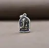 Accesorios de Plata de Ley S925 Colgante Dios Elefante de Tíbet Pulsera de Cuerda Trenzada con Cuentas DIY Colgante para Collar Accesorios de Joyería Venta al por Mayor