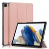 Comércio Exterior 2023 Capa Protetora Tri-Dobrável Samsung A9 Plus A9plus 11 Polegadas Cor Sólida Resistente a Quedas nos Quatro Cantos Capa de Couro