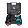 Taladro de Mano Multifuncional Transfronterizo Comercio Exterior Hogar Taladro Eléctrico de Litio de Alta Potencia Taladro Pistola Inalámbrico Recargable Destornillador Eléctrico