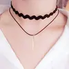 Collar de Celebridad de Internet Correa para el Cuello de Mujer Cadena para el Cuello Colgante Cadena para la Clavícula Gargantilla Corta Correa de Joyería para el Cuello Collar Cadena para el Cuello de Moda