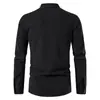 Camisa Henry Medieval para Hombre Disfraz de Pirata Cosplay Camisa de Manga Larga Hippie Casual Playa Camisa de Cuello Alto